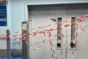 Το ασανσέρ που έπεσε στον Ερυθρό Σταυρό