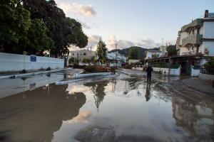 Καταστροφές στην Ρόδο από την κακοκαιρία "Bora", 01 Δεκεμβρίου 2024