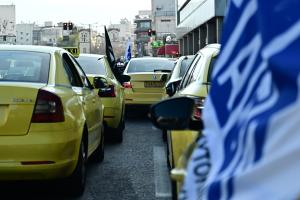 Απεργιακή συγκέντρωση taxi 6