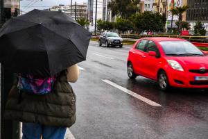 καιρός χειμώνας κρύο βροχή