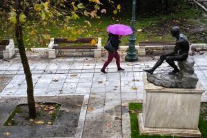 καιρός βροχή καταιγίδα ομπρέλα