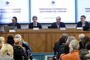 Συνέντευξη για το πόρισμα σχετικά με τα Τέμπη