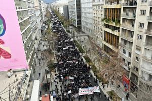 Συγκέντρωση Τέμπη - Αθήνα