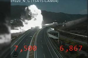 Έκρηξη στα Τέμπη