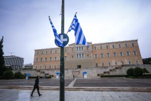 Το κτίριο της Βουλής στο Σύνταγμα