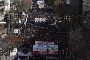 Πορεία φοιτητών για τα Τέμπη