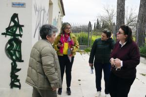 Η Λίνα Μενδώνη με την Έφορο Αργολίδας Άλκηστη Παπαδημητρίου