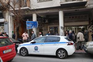 Περιπολικό της αστυνομίας στην Ομόνοια