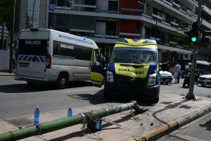 Τροχαίο στο κέντρο της Αθήνας