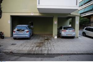 Η πυλωτή στην Καλλιθέα όπου βρέθηκε νεκρός ο 42χρονος