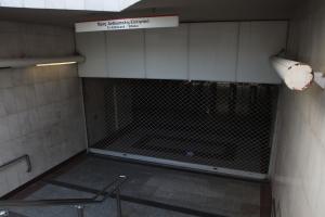 Κλειστή στάση μετρό