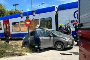 Τροχαίο με τρένο στην Πάτρα