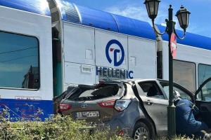 Τροχαίο με τρένο στην Πάτρα