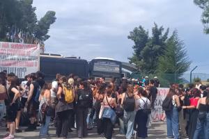 Φοιτητές σε διαμαρτυρία