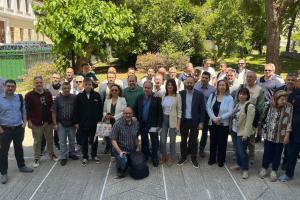 Ο Κώστας Γενιδούνιας στα δικαστήρια Ευελπίδων
