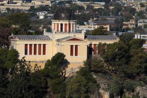 Το κτίριο του Εθνικού Αστεροσκοπείου Αθηνών