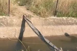 Το αρδευτικό κανάλι στις Σέρρες όπου βρέθηκε νεκρός ο 10χρονος