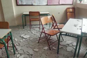 Πτώση οροφής σε δημοτικό σχολείο στο Πόρτο Ράφτη