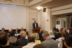 Ο Σωκράτης Φάμελλος στην εκδήλωση του ΔΣΑ για απόφαση Αρείου Πάγου για νόμο Κατσέλη