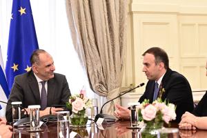 Ο Γιώργος Γεραπετρίτης και ο Τάσος Χατζηβασιλείου