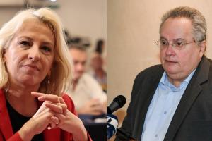 Ρένα Δούρου και Νίκος Κοτζιάς
