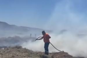 Φωτιά στην Ιεράπετρα Λασιθίου