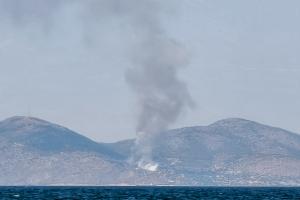 ΠΥΡΚΑΓΙΑ ΣΤΑ ΣΕΛΙΝΙΑ ΣΑΛΑΜΙΝΑΣ