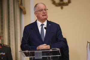 Δεξίωση για αποκατάσταση Δημοκρατίας στο Προεδικό