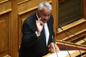 Ο Μάκης Βορίδης στο βήμα της Βουλής