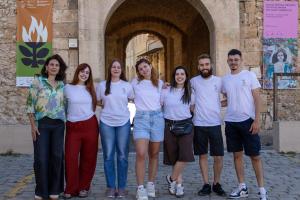 Οι φοιτητές που ανέλαβαν την ψηφιακή διάδραση του φετινού Φεστιβάλ βιβλίου Χανίων