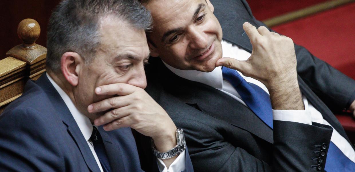 Κυριάκος Μητσοτάκης Γιάννης Βρούτσης