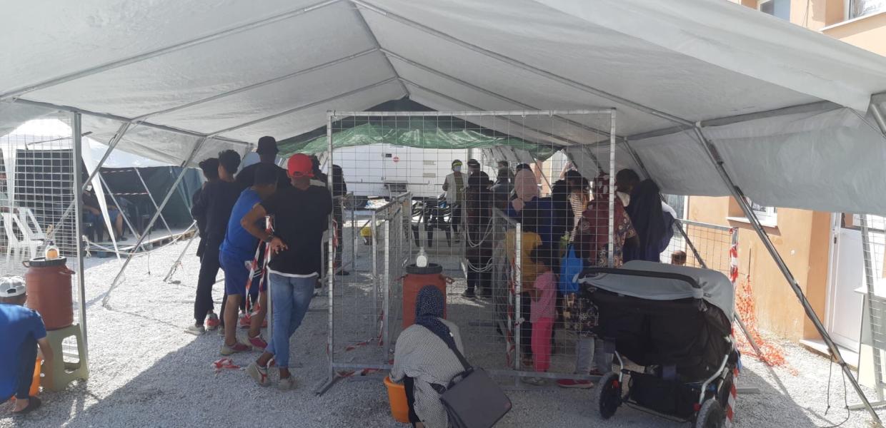  Η κλινική των Γιατρών Χωρίς Σύνορα στη Λέσβο