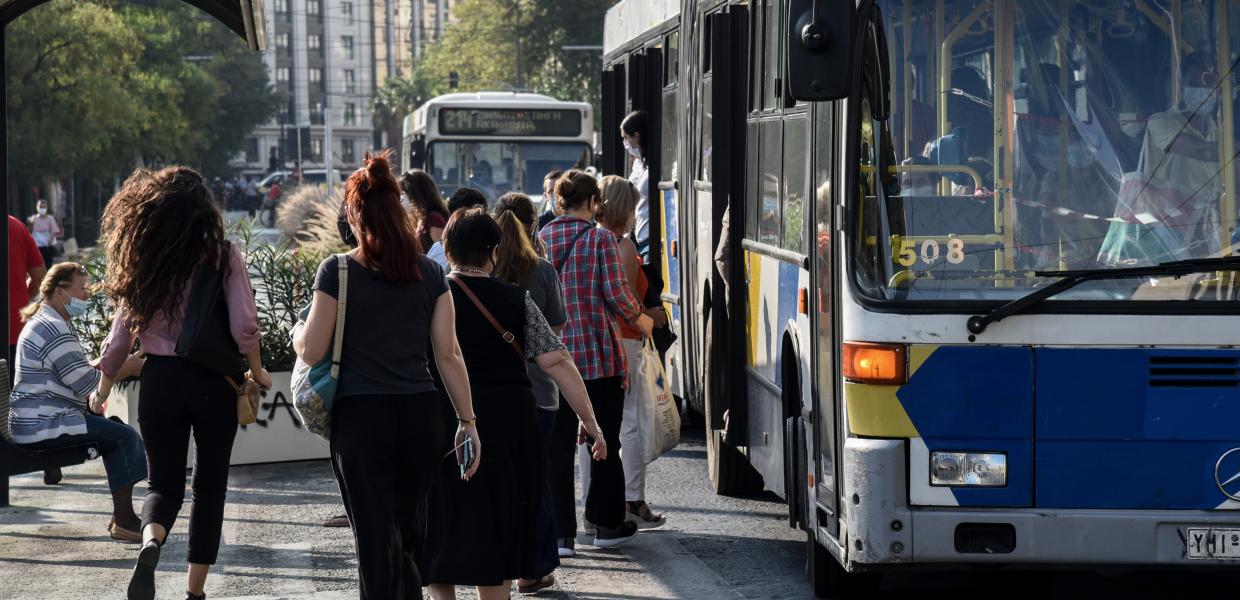 ΛΕΩΦΟΡΕΙΑ ΜΑΣΚΕΣ ΣΥΝΩΣΤΙΣΜΟΣ COVID-19