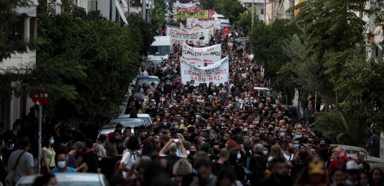 Παύλος Φύσσας πορεία