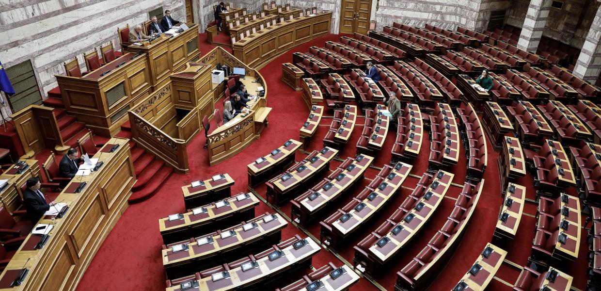 Βουλή ολομέλεια έδρανα