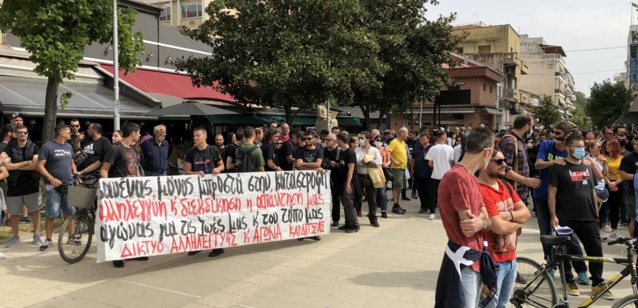 ΚΑΡΔΙΤΣΑ ΠΛΗΜΜΥΡΕΣ ΚΑΤΑΣΤΡΟΦΗ ΣΥΓΚΕΝΤΡΩΣΗ