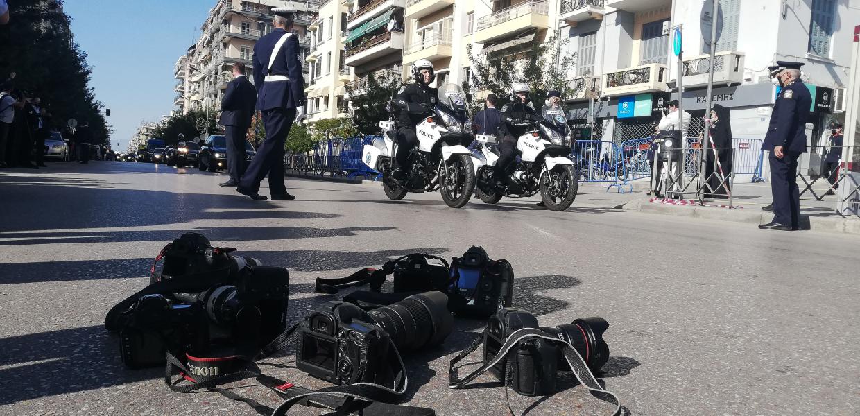 Διαμαρτυρια φωτορεπορτερ