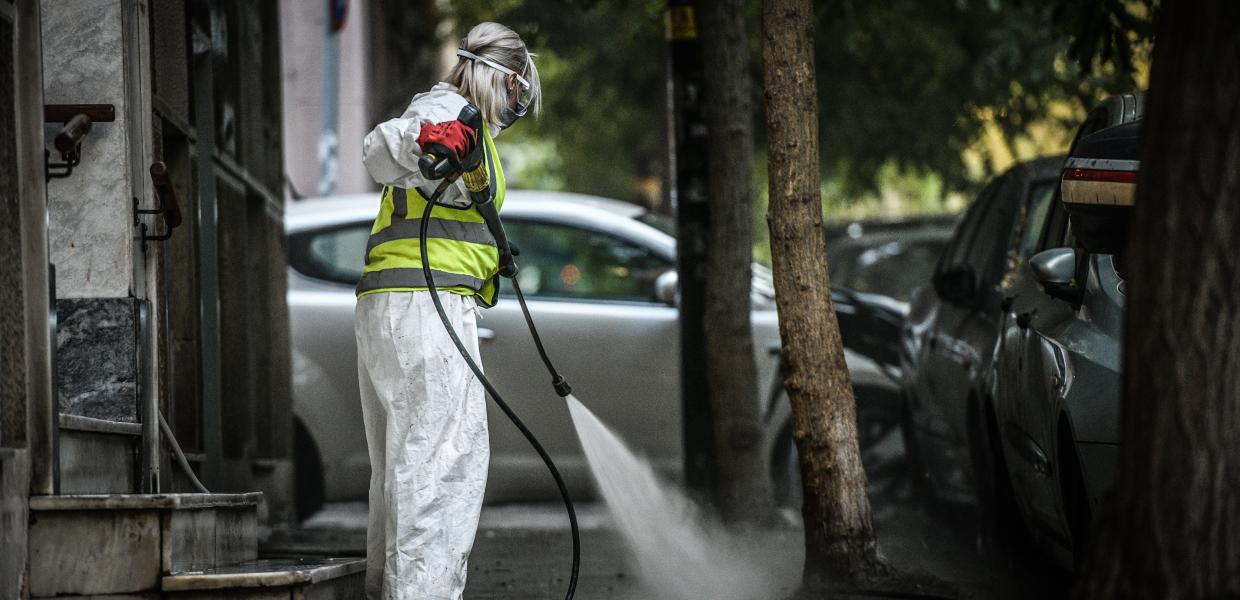Γηροκομείο απολύμανση