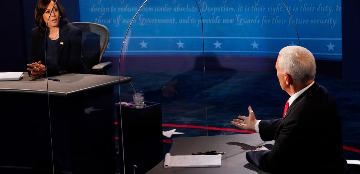 ΗΠΑ ΧΑΡΙΣ ΠΕΝΣ DEBATE ΠΛΑΓΙΑ
