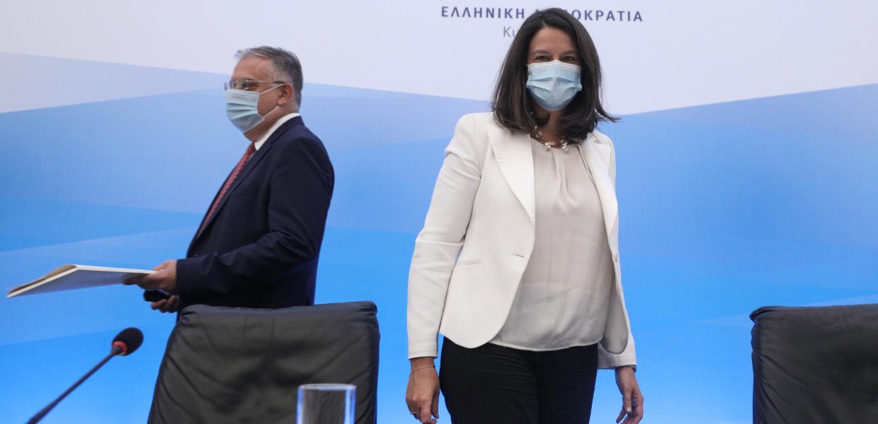 Νίκη Κεραμέως Τάκης Θεοδωρικάκος
