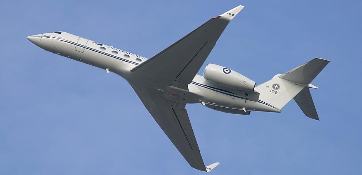 ΕΛΛΑΔΑ ΚΥΒΕΡΝΗΤΙΚΟ ΑΕΡΟΣΚΑΦΟΣ GULFSTREAM