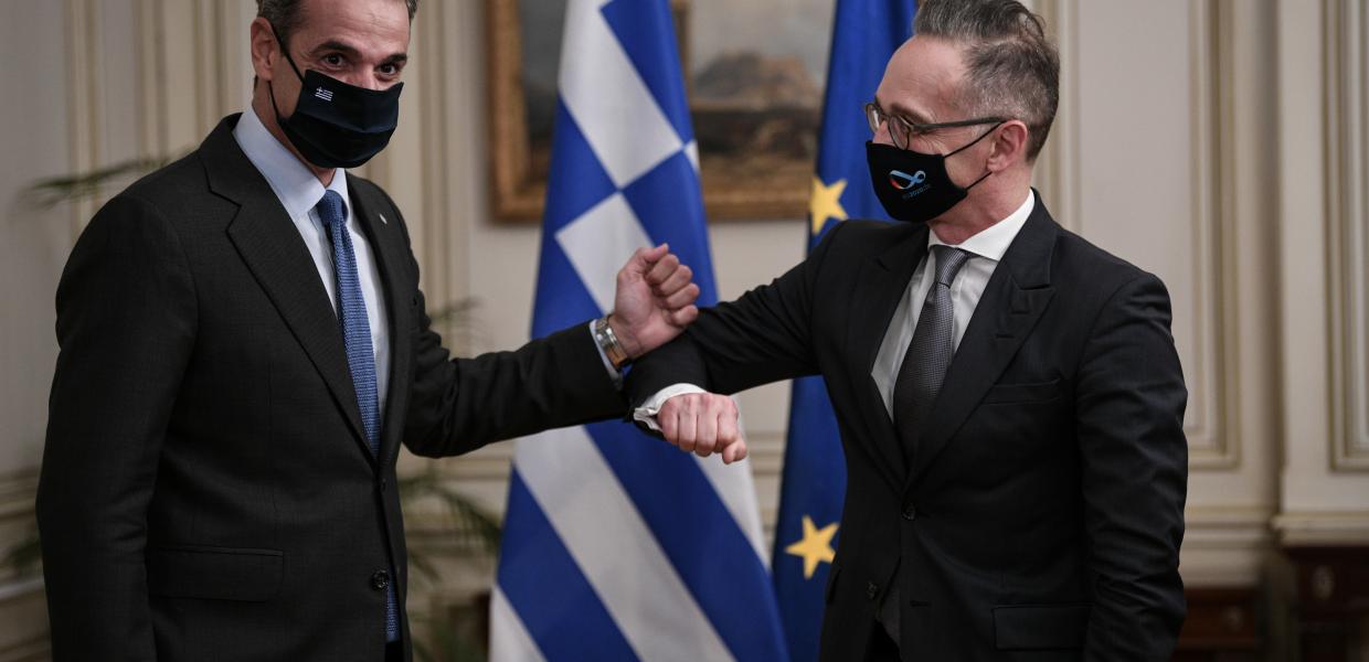 Χάικο Μάας Κυριάκος Μητσοτάκης