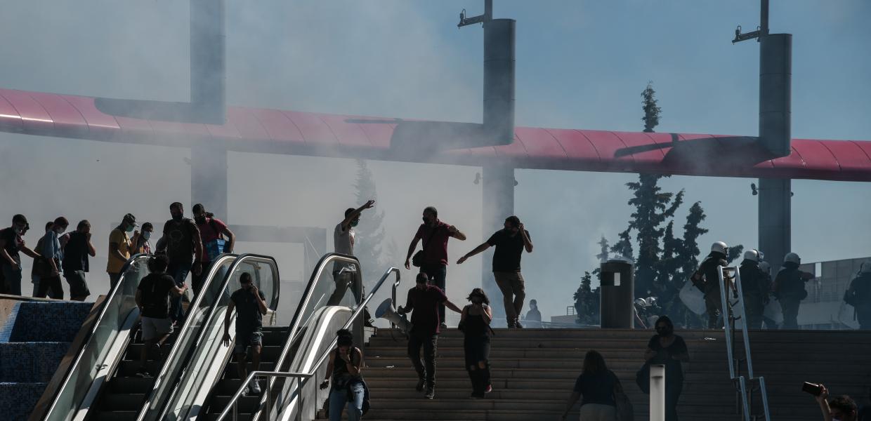 συγκεντρωση μαθητες υπουργειο παιδειας