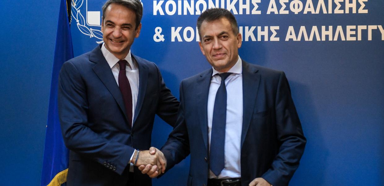 Κυριάκος Μητσοτάκης Γιάννης Βρούτσης