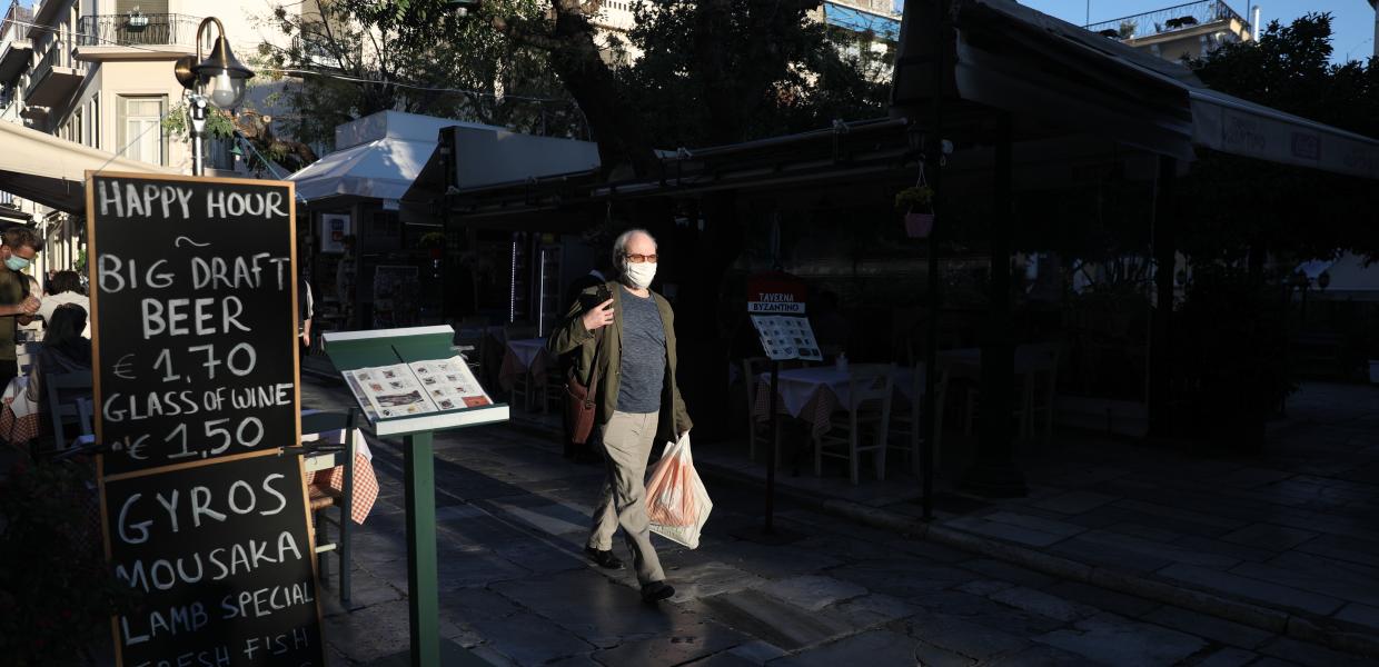 Εστίαση στο Μοναστηράκι εν μέσω πανδημίας κορωνοϊού
