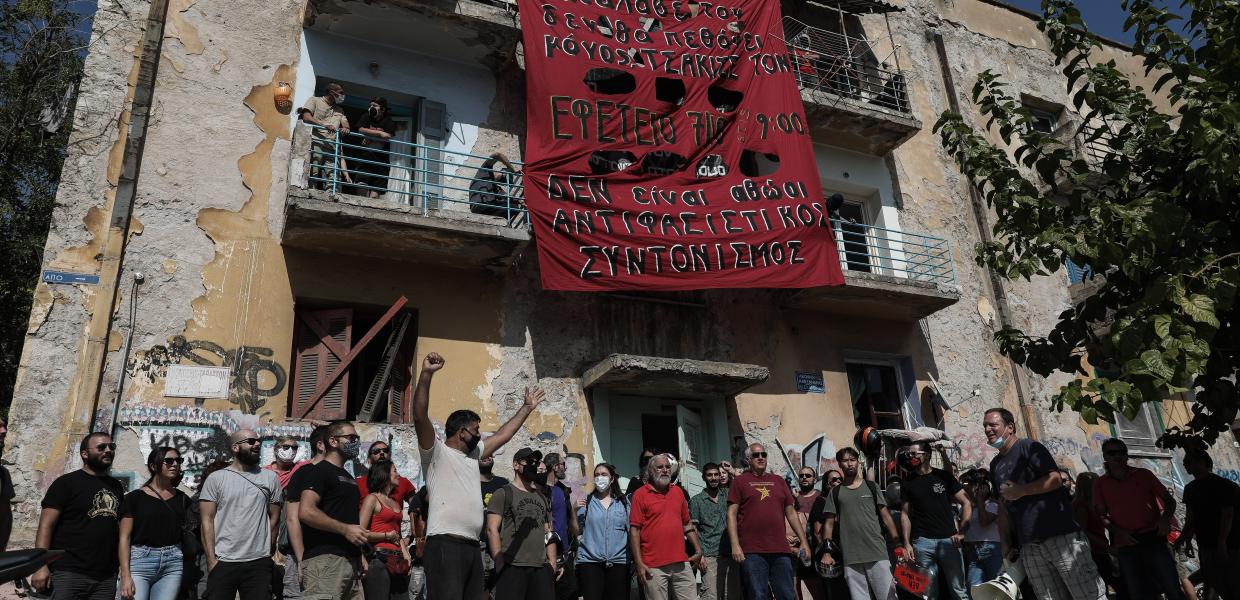 Αντιφασιστική μοτοπορεία Χρυσή Αυγή