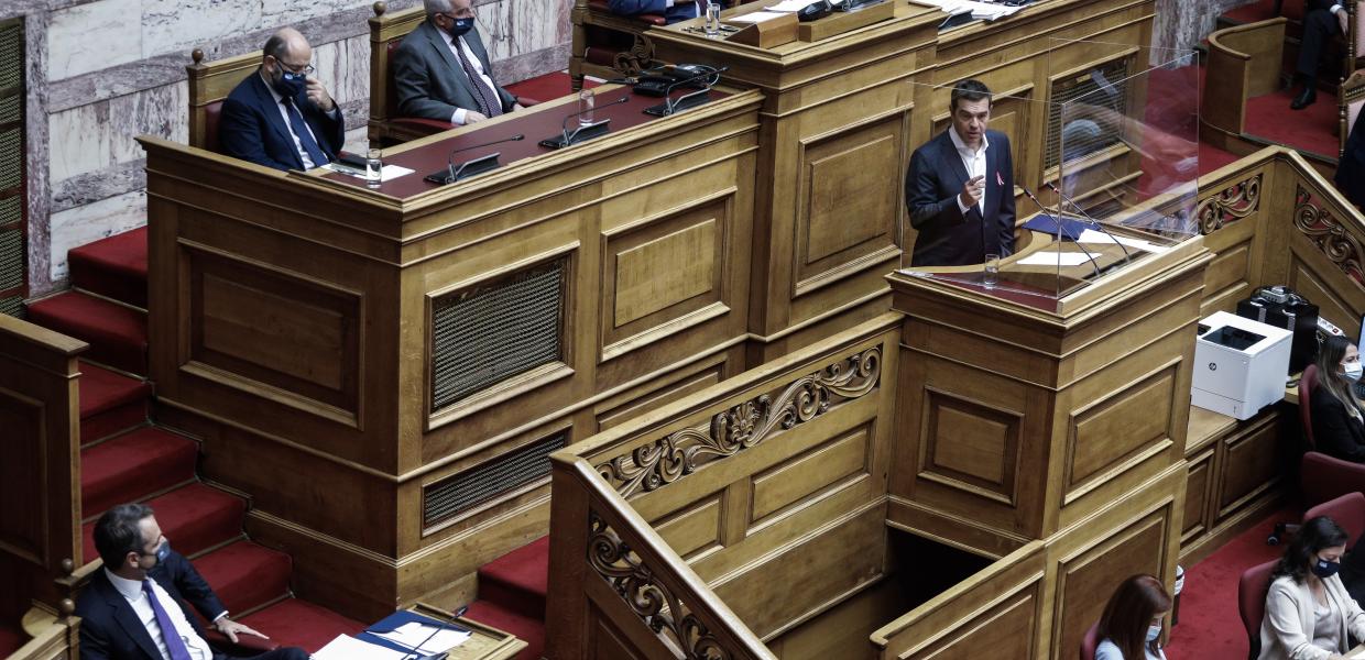 Τσίπρας Μητσοτάκης Βουλή