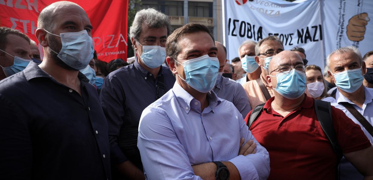 Τσίπρας Τζανακόπουλος Χρυσή Αυγή