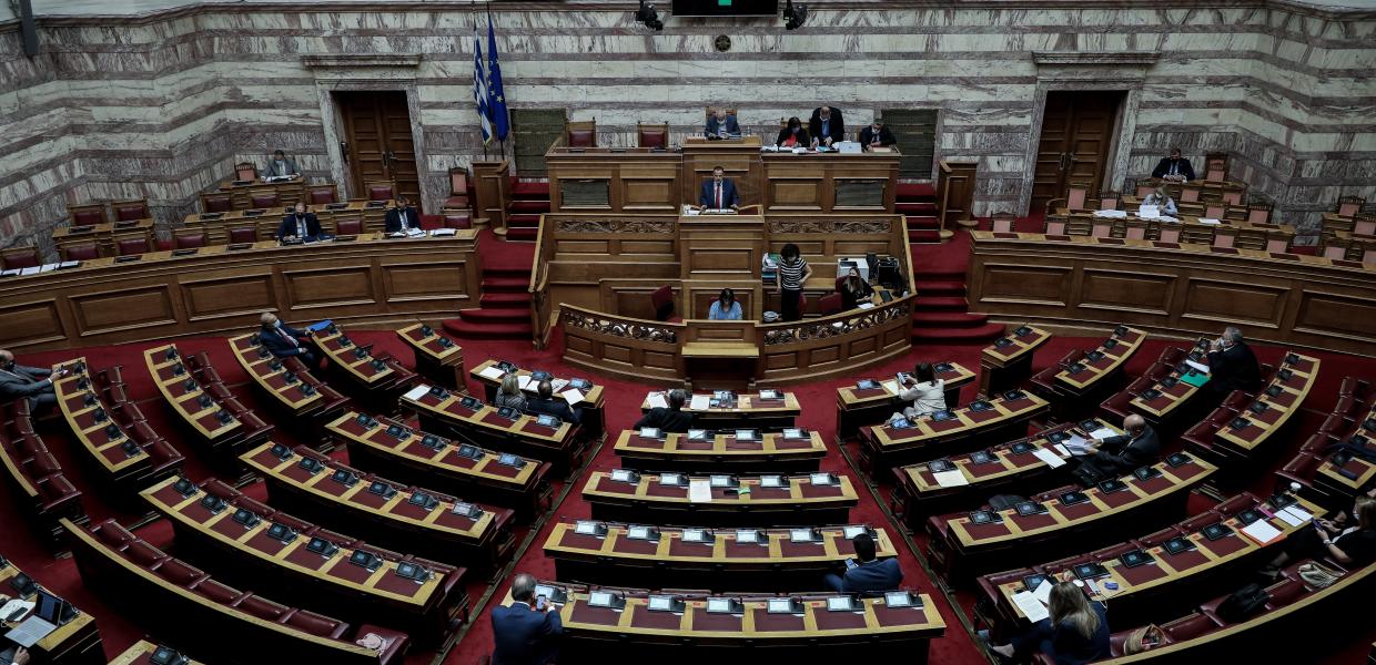 Βουλή Ολομέλεια έδρανα