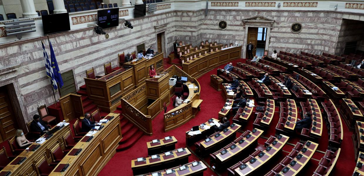 Βουλή Ολομέλεια έδρανα